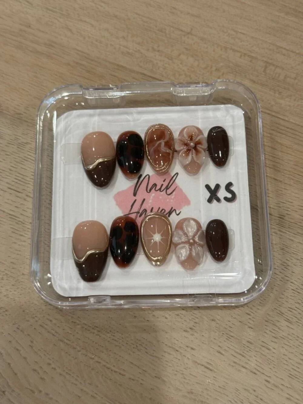Handmade Press On Nails (Nail Haven - XS)
